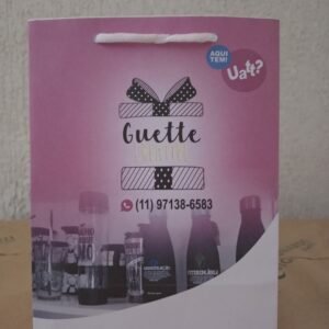 sacola de papel colorida personalizada savc personalizados